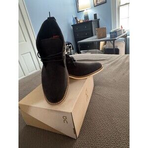 NEW Hawke & Co Mojave Chukka Boots Men's 10.5 Black Memory Foam Desert Boot